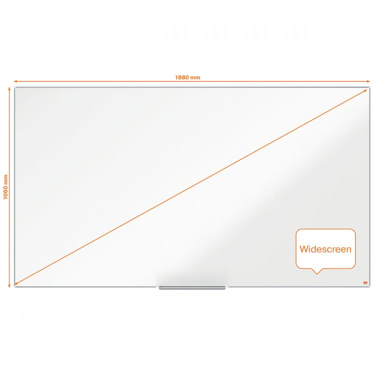 Nobo Impression Pro 1880x1060mm Widescreen Enamel Magnetic Whiteboard
