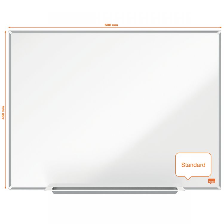 Nobo Impression Pro 600x450mm Enamel Magnetic Whiteboard