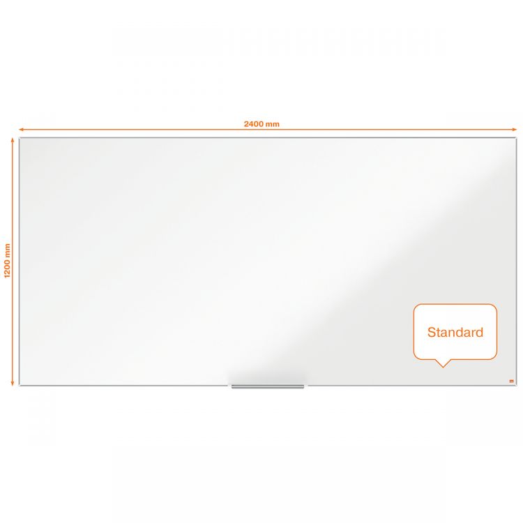 Nobo Impression Pro 2400x1200mm Enamel Magnetic Whiteboard