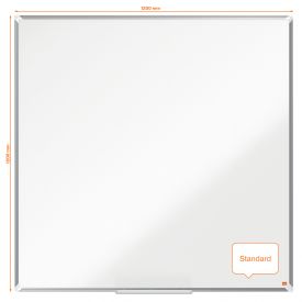 Nobo Premium Plus Melamine Whiteboard 1200x1200mm