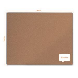 Nobo Premium Plus Cork Notice Board 1500x1200mm