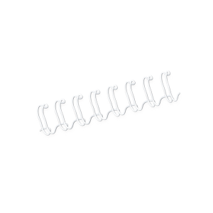 Fellowes Binding Wires 10mm A4 White [Pack of 100]