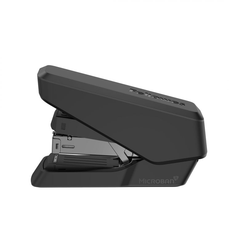 Fellowes LX860 Easy-Press Stapler 40-SHEETS Half-Strip Black