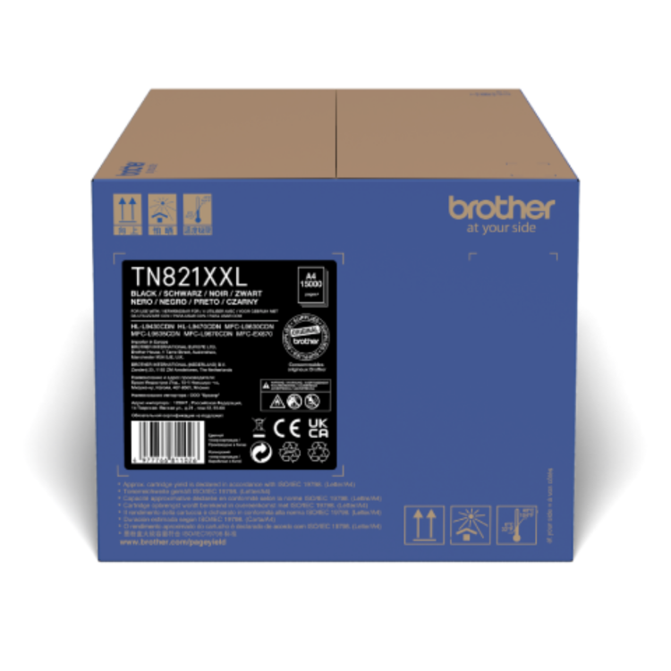 Brother TN-821XXLBK Super High Yield Black Toner Cartridge
