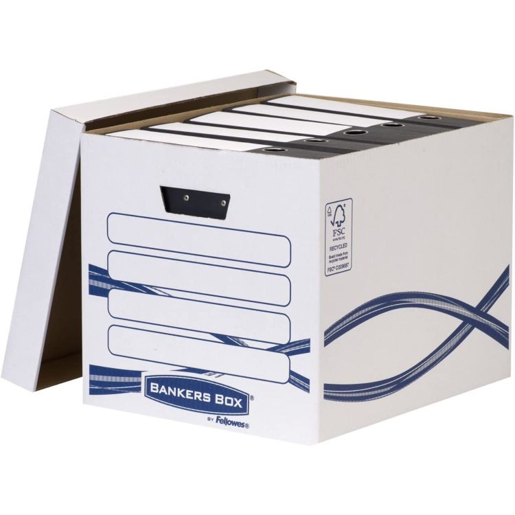 Bankers Box Basic Tall Storage Box [Pack of 10] 4461001