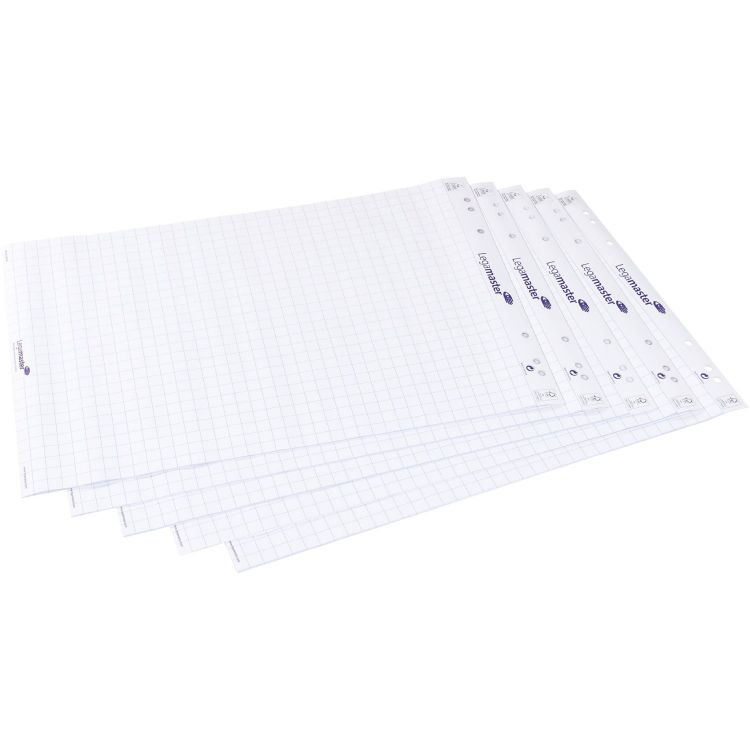 Legamaster flipchart paper pad grid 5PCS