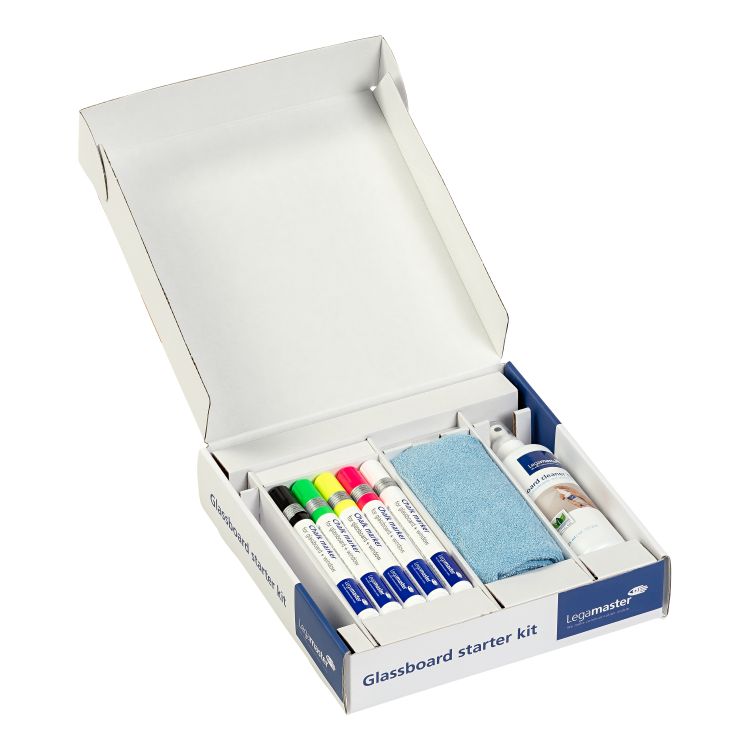 Legamaster glassboard starter set 11-PART