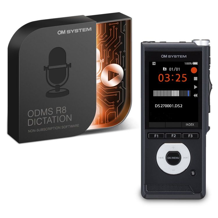 OM Digital DS-2700 with ODMS R8 Dictation Licence