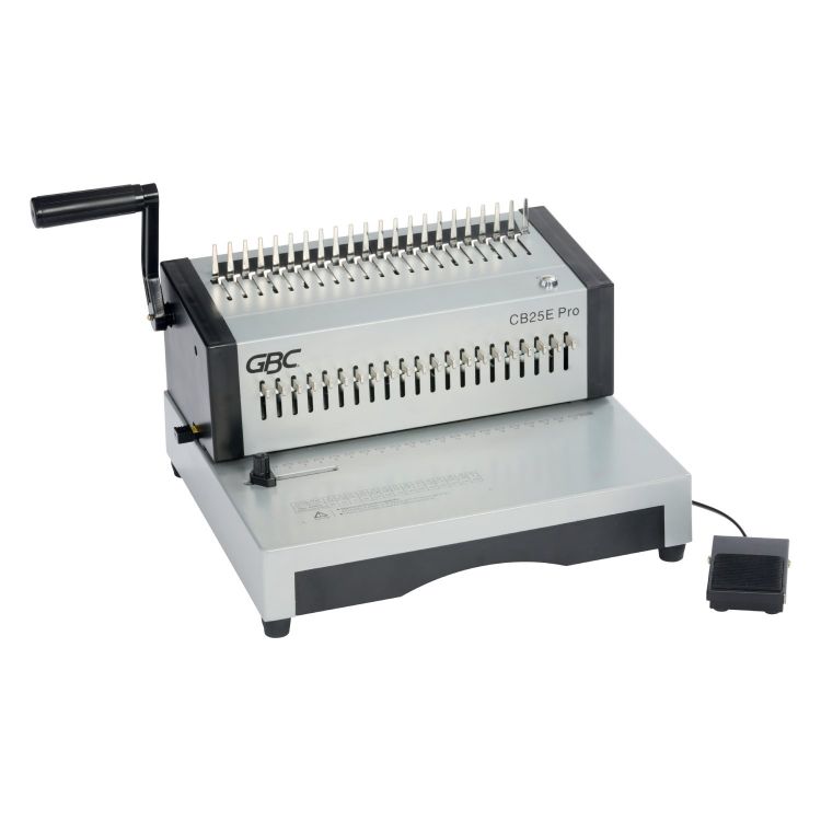 GBC CB25E Pro Heavy Duty Electric Punch and Comb Binding Machine