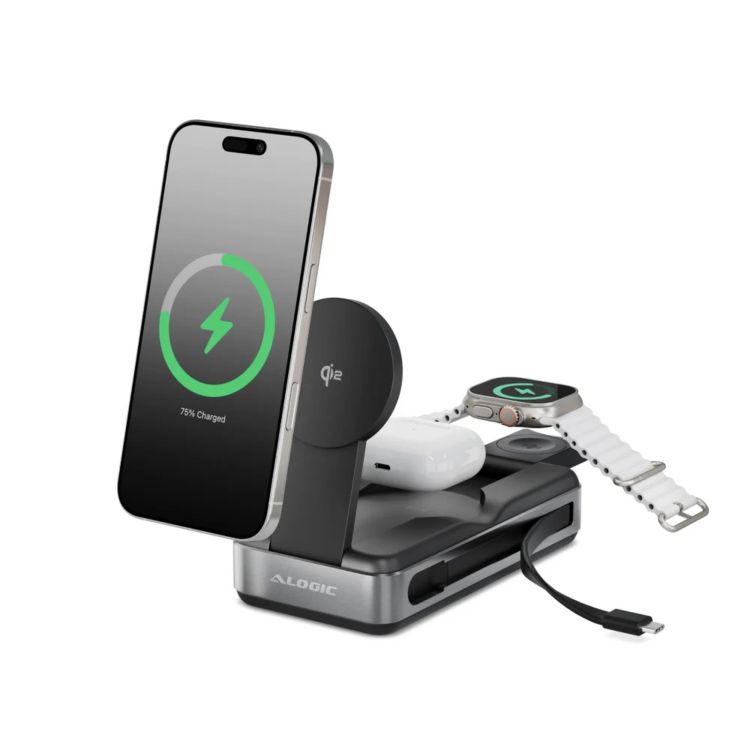 Alogic Roam 21,000MAH Universal Power Bank 3-in-1 Wireless Charging