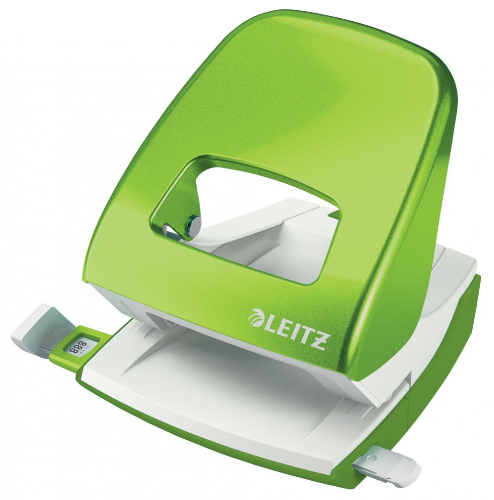 Leitz 50081054 NeXXt WOW Metal Office Hole Punch green