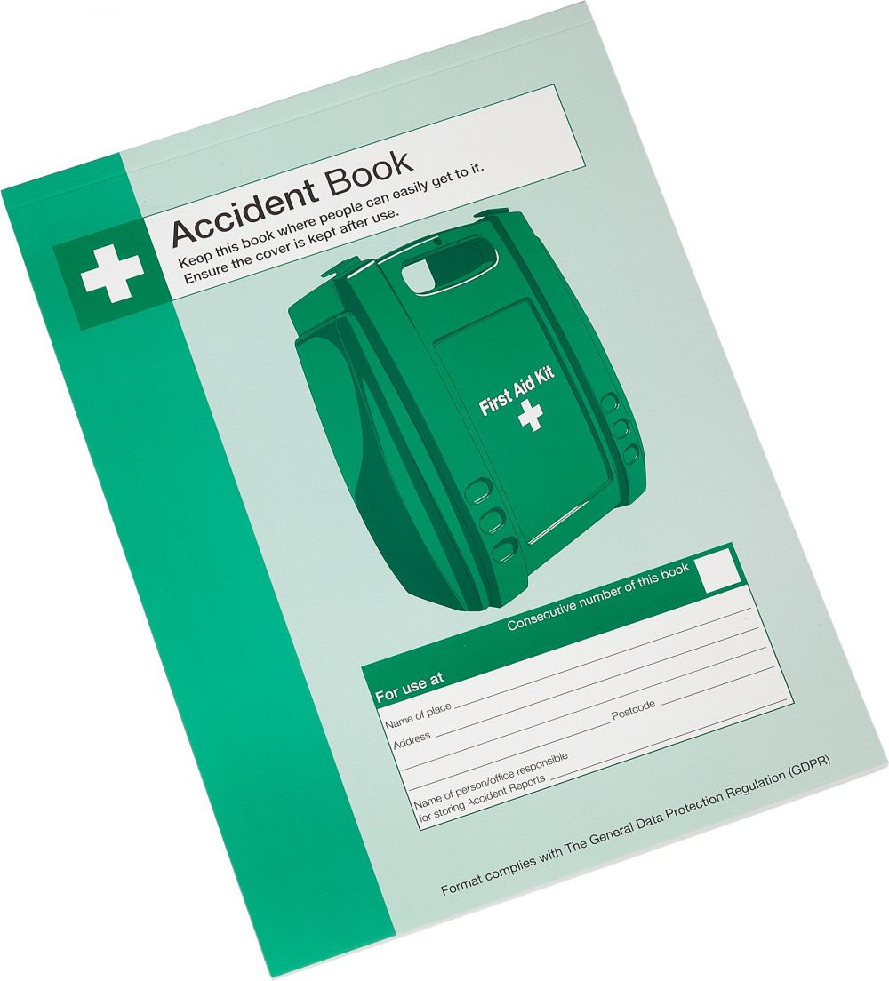 Accident Book A4GDPR Compliant
