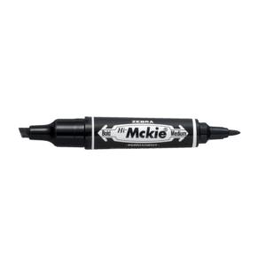 Zebra McKie Double Ended Bold Marker [Pack of 10]