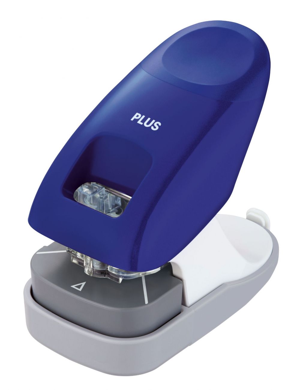 Plus By Pentel Staple-Free Desktop Stapler 10 Sheet and A4 2 Hole Punch