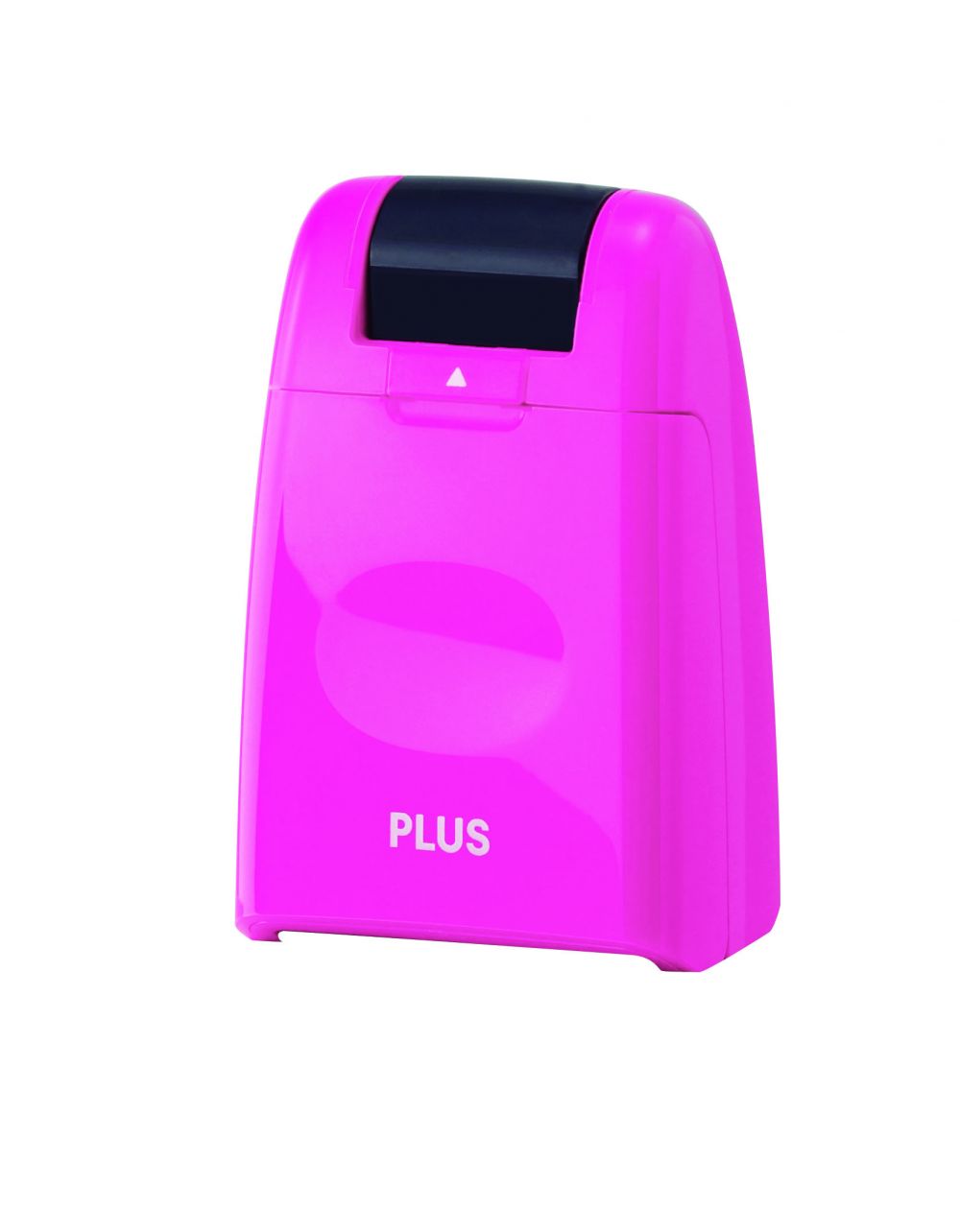 Plus By Pentel Guard Your ID Camouflage Roller Stamp Pink w/Black Ink