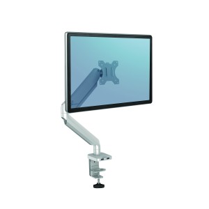 Fellowes 8056401 Platinum Series Single Monitor Arm - Silver