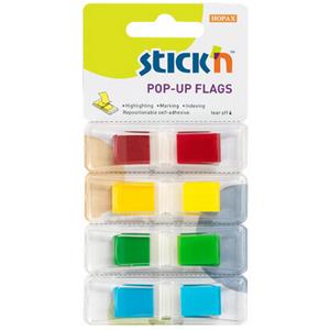 Value StickN Pop Up Flags 12mm Printed [140 Tabs]