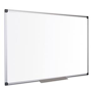 Bi-Office Maya Enamel Aluminium Framed Whiteboard 900x600mm