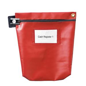 Versapak Secure Cash Bag Medium Red