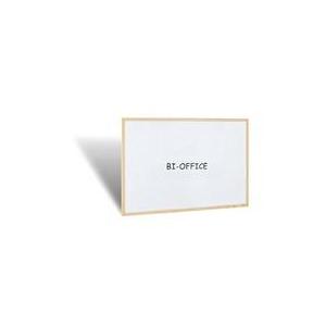 Bi-Office Drywipe Whiteboard 600x400mm Wood Frame