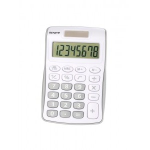 Genie 120B Pocket Calculator 8-Digit Silver