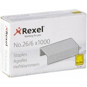 Rexel Staples Number 56 Size 26/6 [Pack of 1000]