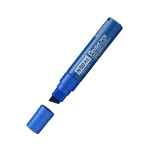 Pentel N50XL-C Jumbo Chisel Tip Marker Blue [Pack of 6]