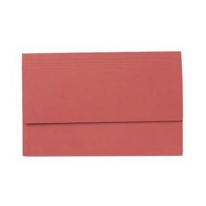 5 Star Document Wallet Half Flap 285gsm Capacity 32mm A4 Red [Pack Of - View #12
