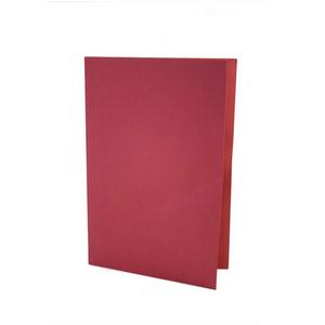 OfficePad Lightweight Square Cut Folder Red [Pack of 100]