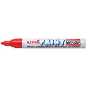 Unipaint PX-20 Paint Marker Medium Bullet Tip Red [Pack of 12]