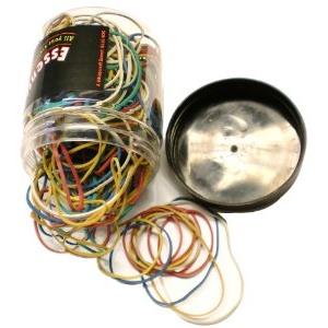 Value Rubber Bands Assorted Colours and Sizes 75g