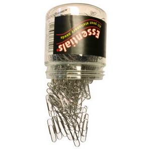 Value 32mm Large Plain Paperclips [Tub of 250]