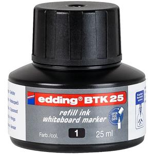 Edding BTK 25ml Refill Ink for Whiteboard Marker Black