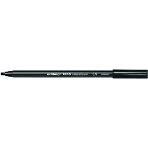 Edding 1255 Calligraphy Pen 3.5mm Black [Pack of 10]