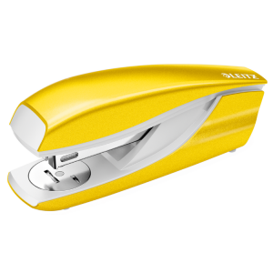 Leitz NeXXt WOW Metal Office Stapler 30-Sheet Yellow