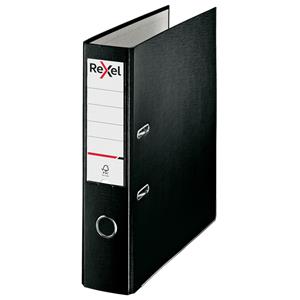 Rexel Lever Arch File Polypropylene ECO A4 75mm Black [Pack of 10]