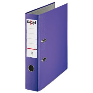 Rexel Lever Arch File Polypropylene ECO A4 75mm Purple [Pack of 10]