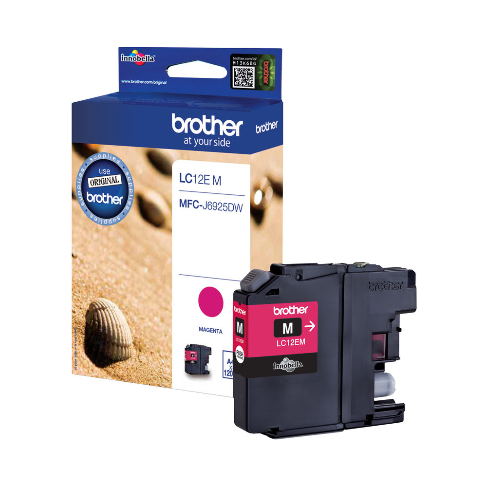 Brother Ink Cartridge Magenta LC12EM