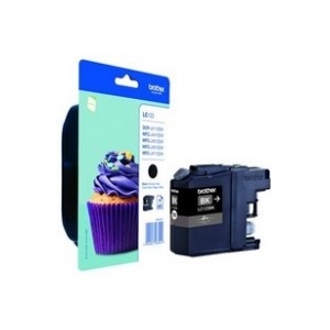 Brother LC123BK Ink Cartridge Black 600 Pages 11ml