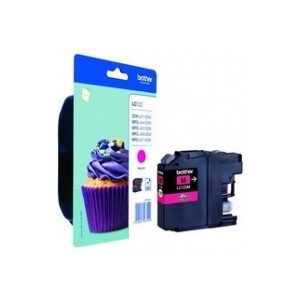 Brother LC123m Cartridge Ink Magenta 600 Pages 5.9ml