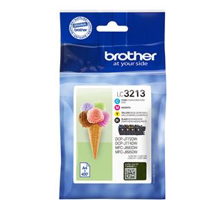 Brother LC3213VAL Value Pack B-C-M-Y