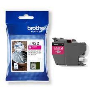 Brother LC422m 550 Page Magenta Ink Cartridge