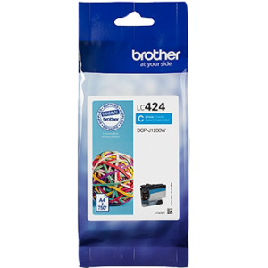 BROTHER LC424C Cyan Ink Cartridge