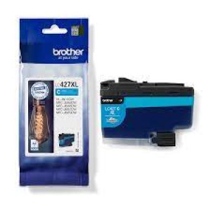 Brother LC427XLC 5000 Page High Yield Cyan Ink Cartridge
