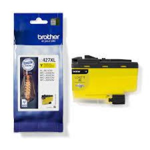 Brother LC427XLY 5000 Page High Yield Yellow Ink Cartridge