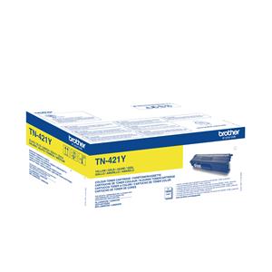 Brother TN421Y Yellow 1800 Pages Original Toner