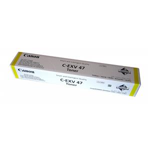 Canon EXV47Y Yellow Standard Capacity Toner Cartridge 21.k pages - 8519B002