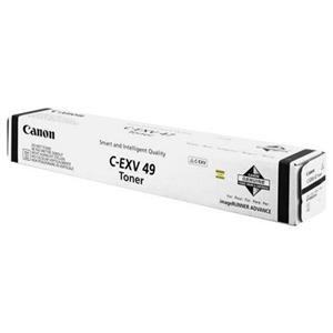 Canon EXV49BK Black Standard Capacity Toner Cartridge 36K pages - 8524B002