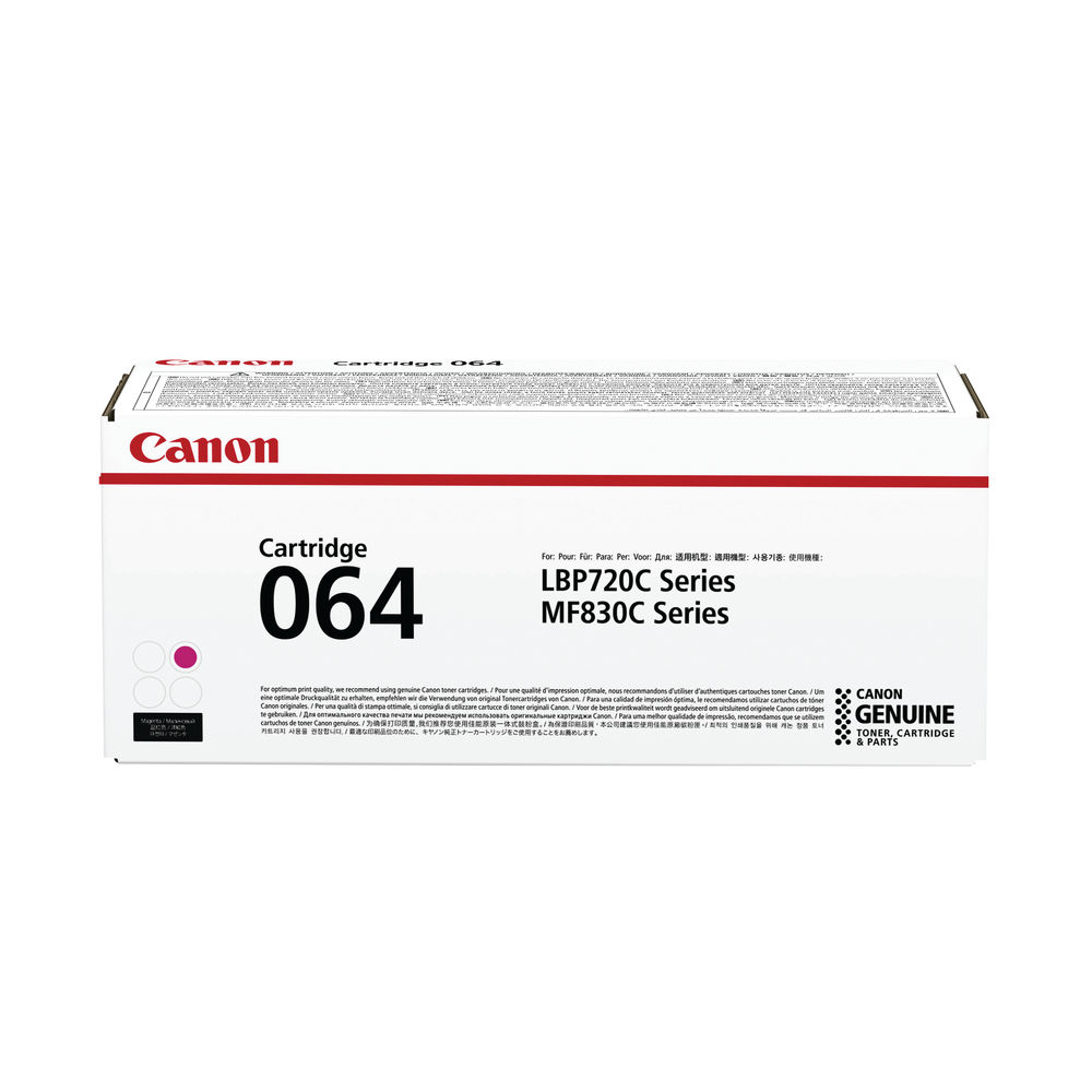 Canon Cartridge 064 Magenta Laser Toner Cartridge 4933C001
