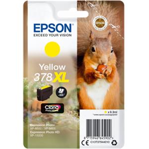 Epson 378XL Yellow Photo HD Inkjet Cartridge C13T37944010